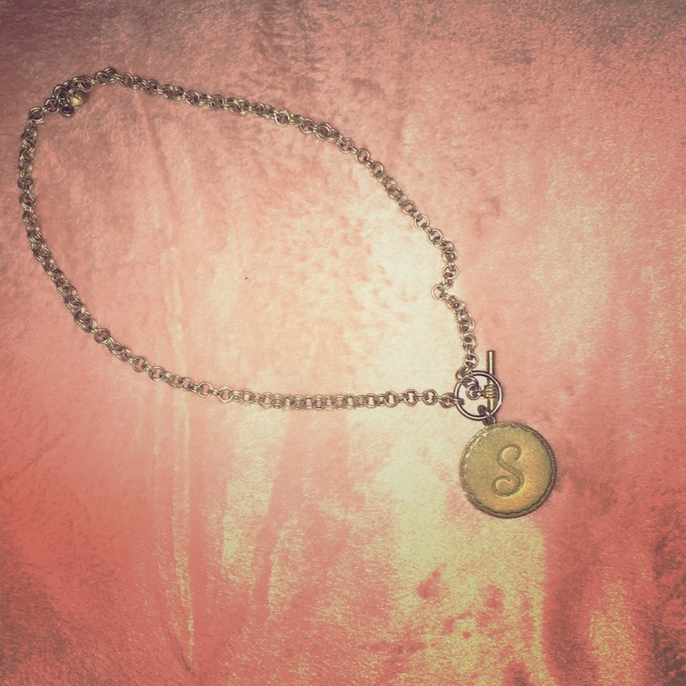 John Wind “S” Pendant Necklace